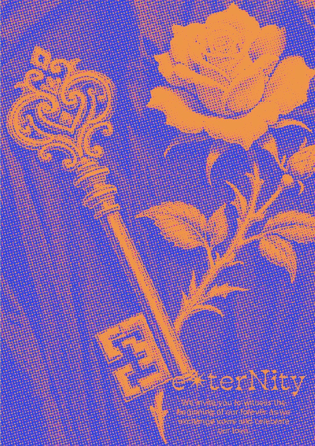 E・terNity 薔薇と鍵をモチーフにしたブランドアート